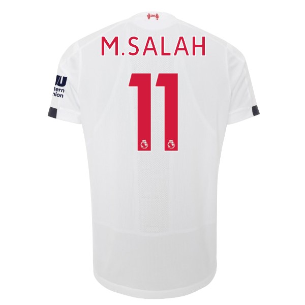 Camiseta Liverpool NO.11 M.Salah 2ª Kit 2019 2020 Blanco